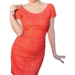 Vintage Carmen Marc Valvo Red Sequin Dress,  size X-small